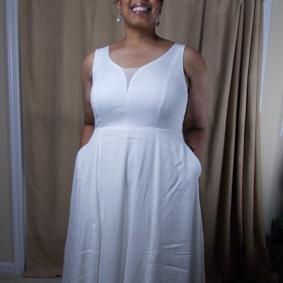 NWT Torrid IVORY JACQUARD SWEETHEART WEDDING GOWN Sz 10W - Picture 10 of 15